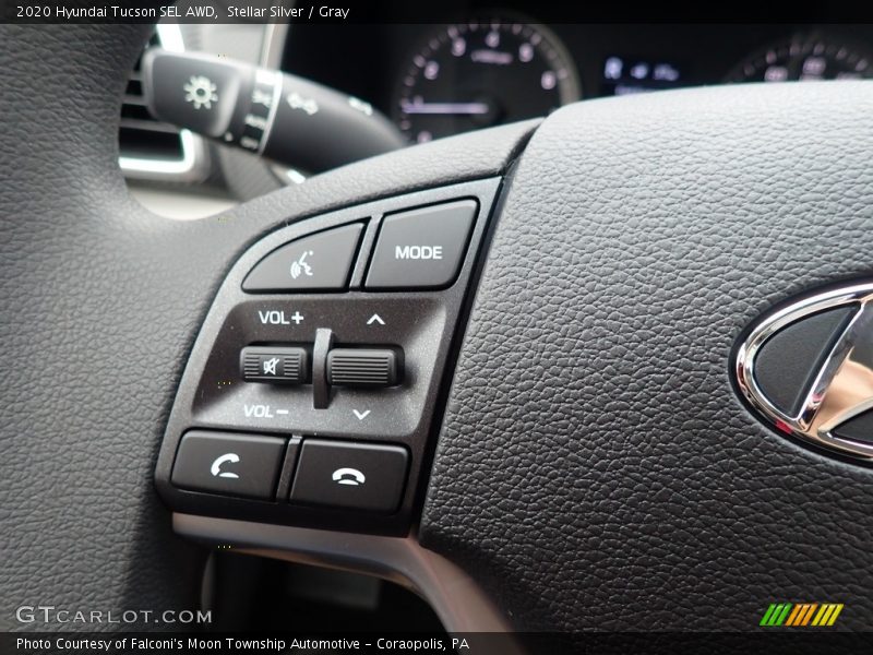 Stellar Silver / Gray 2020 Hyundai Tucson SEL AWD