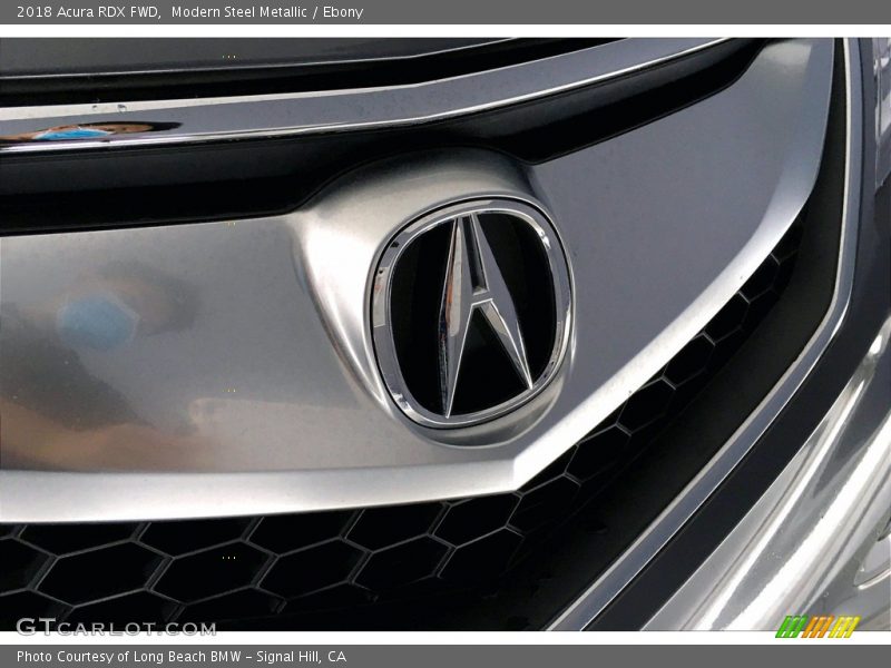 Modern Steel Metallic / Ebony 2018 Acura RDX FWD