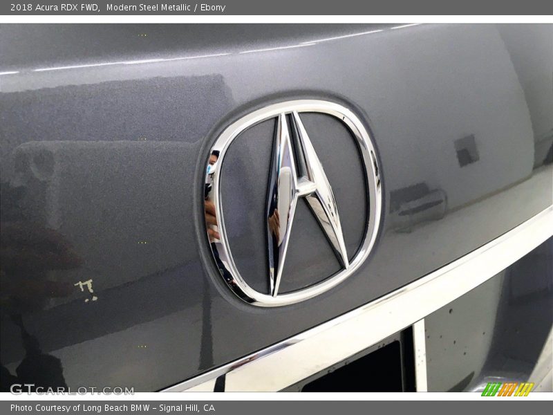 Modern Steel Metallic / Ebony 2018 Acura RDX FWD