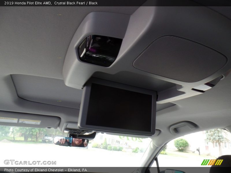 Crystal Black Pearl / Black 2019 Honda Pilot Elite AWD