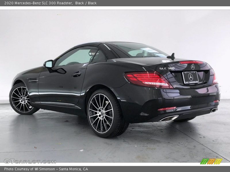 Black / Black 2020 Mercedes-Benz SLC 300 Roadster