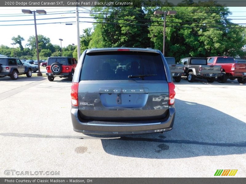 Granite Pearl / Black/Light Graystone 2020 Dodge Grand Caravan SXT