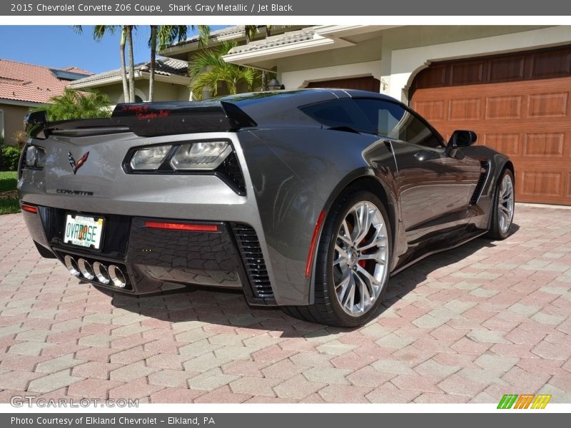 Shark Gray Metallic / Jet Black 2015 Chevrolet Corvette Z06 Coupe