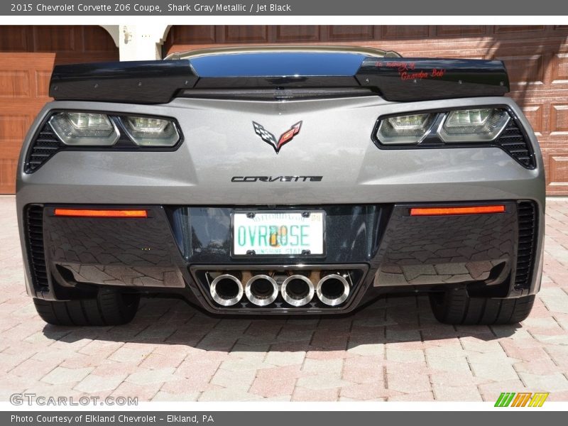 Shark Gray Metallic / Jet Black 2015 Chevrolet Corvette Z06 Coupe