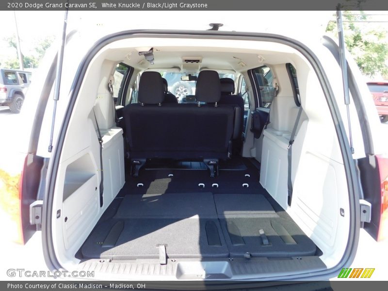 White Knuckle / Black/Light Graystone 2020 Dodge Grand Caravan SE