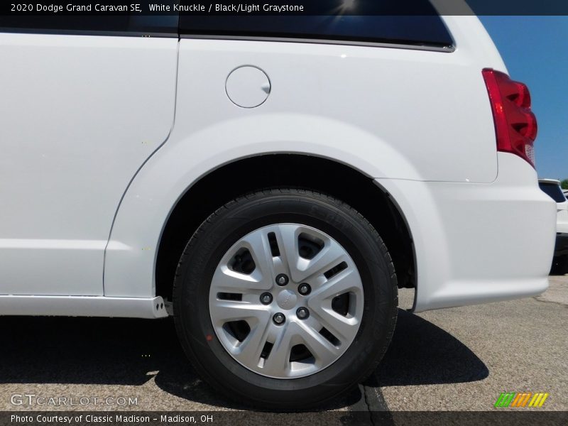 White Knuckle / Black/Light Graystone 2020 Dodge Grand Caravan SE