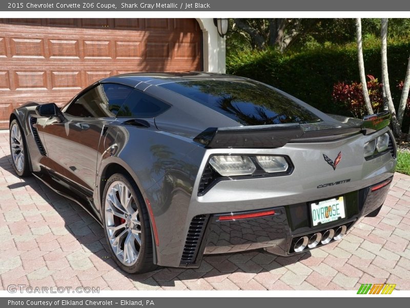 Shark Gray Metallic / Jet Black 2015 Chevrolet Corvette Z06 Coupe