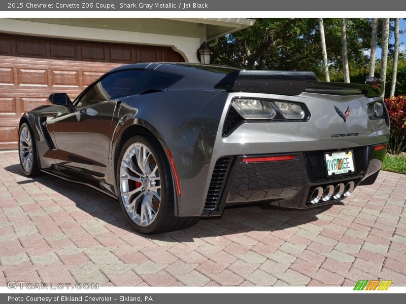 Shark Gray Metallic / Jet Black 2015 Chevrolet Corvette Z06 Coupe