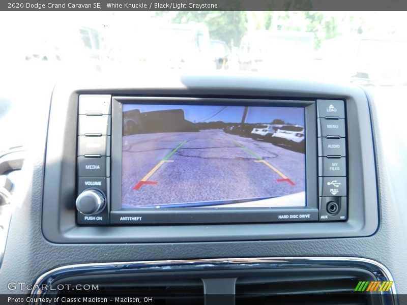 White Knuckle / Black/Light Graystone 2020 Dodge Grand Caravan SE