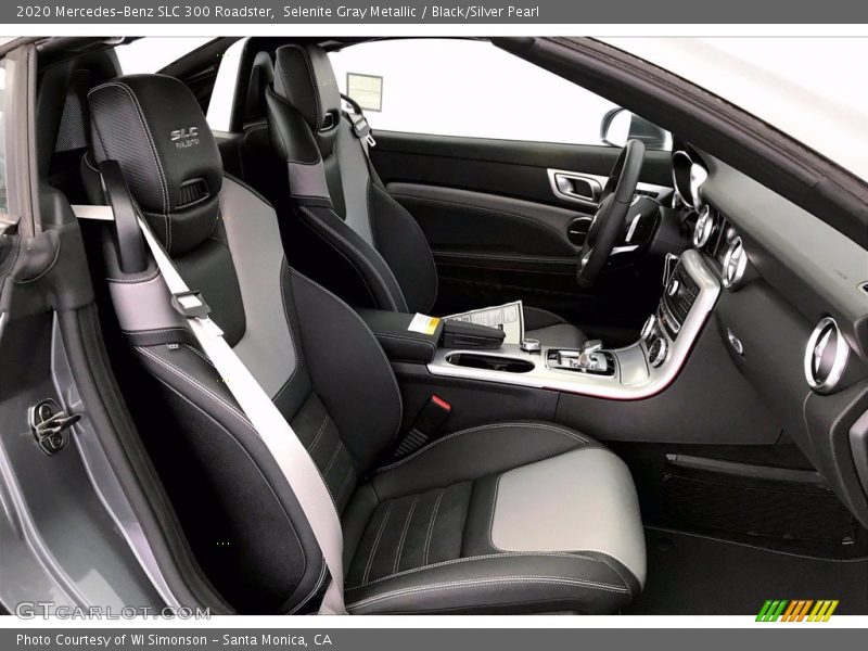  2020 SLC 300 Roadster Black/Silver Pearl Interior