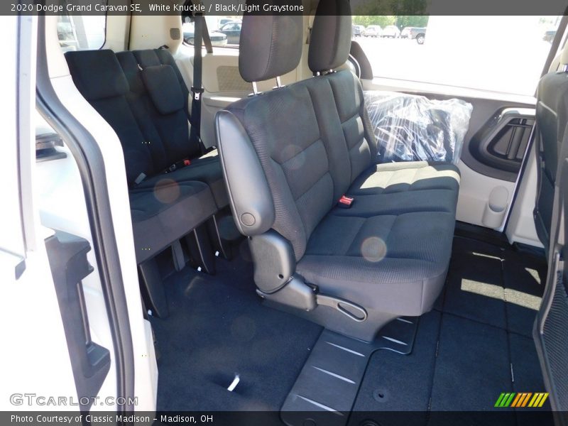 White Knuckle / Black/Light Graystone 2020 Dodge Grand Caravan SE