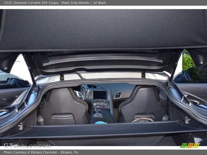 Shark Gray Metallic / Jet Black 2015 Chevrolet Corvette Z06 Coupe