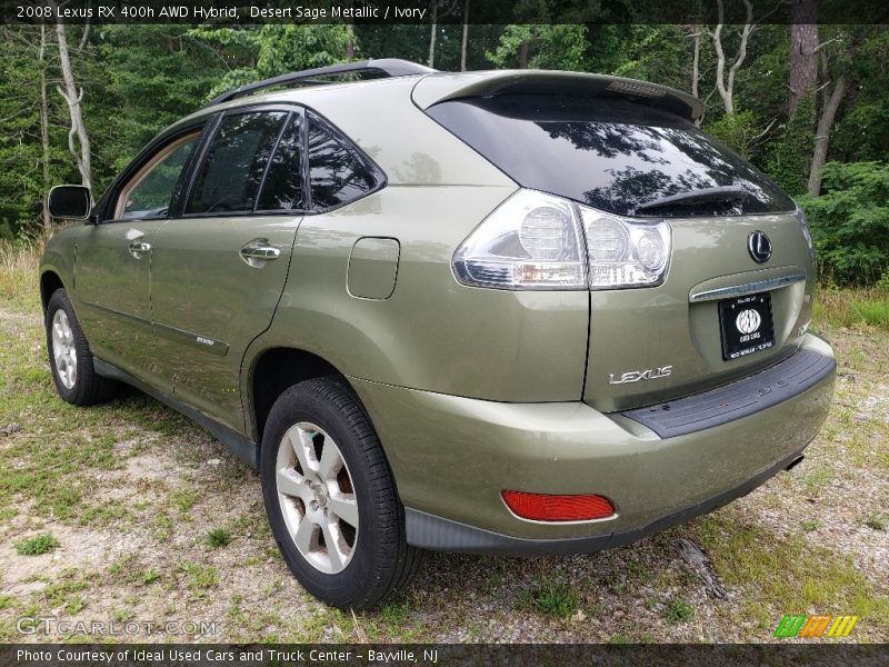 Desert Sage Metallic / Ivory 2008 Lexus RX 400h AWD Hybrid
