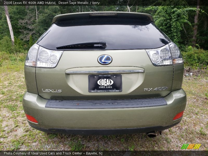 Desert Sage Metallic / Ivory 2008 Lexus RX 400h AWD Hybrid
