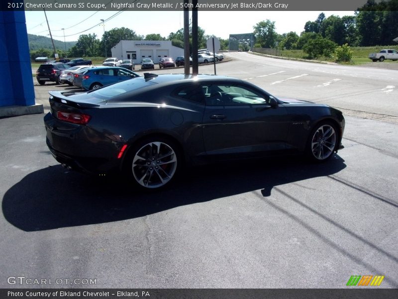 Nightfall Gray Metallic / 50th Anniversary Jet Black/Dark Gray 2017 Chevrolet Camaro SS Coupe