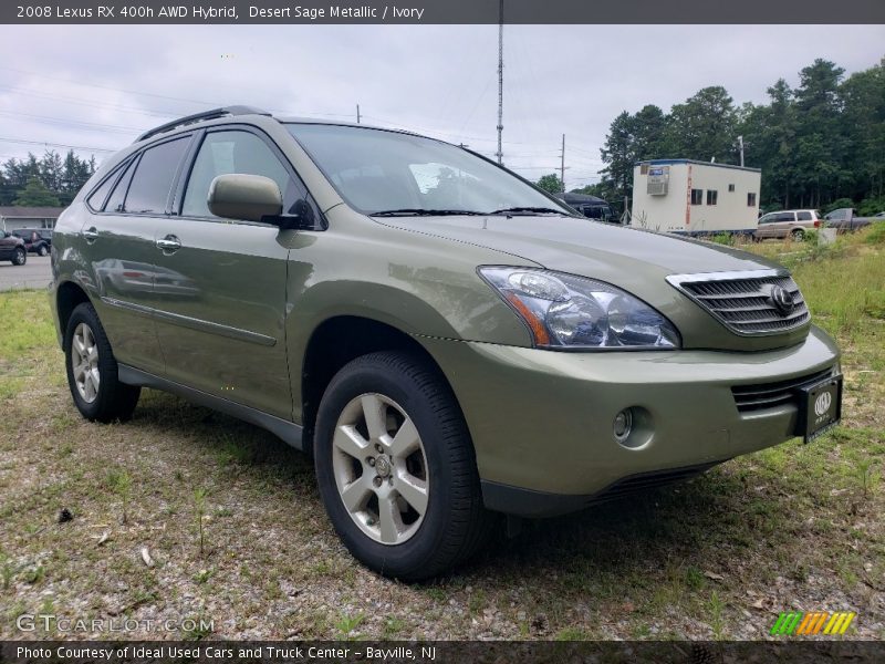 Desert Sage Metallic / Ivory 2008 Lexus RX 400h AWD Hybrid