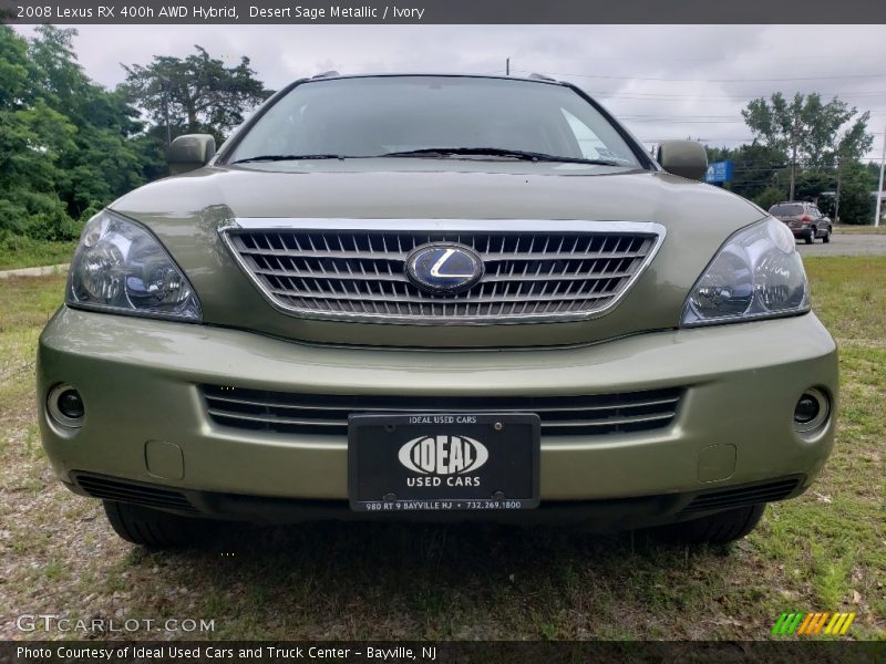 Desert Sage Metallic / Ivory 2008 Lexus RX 400h AWD Hybrid