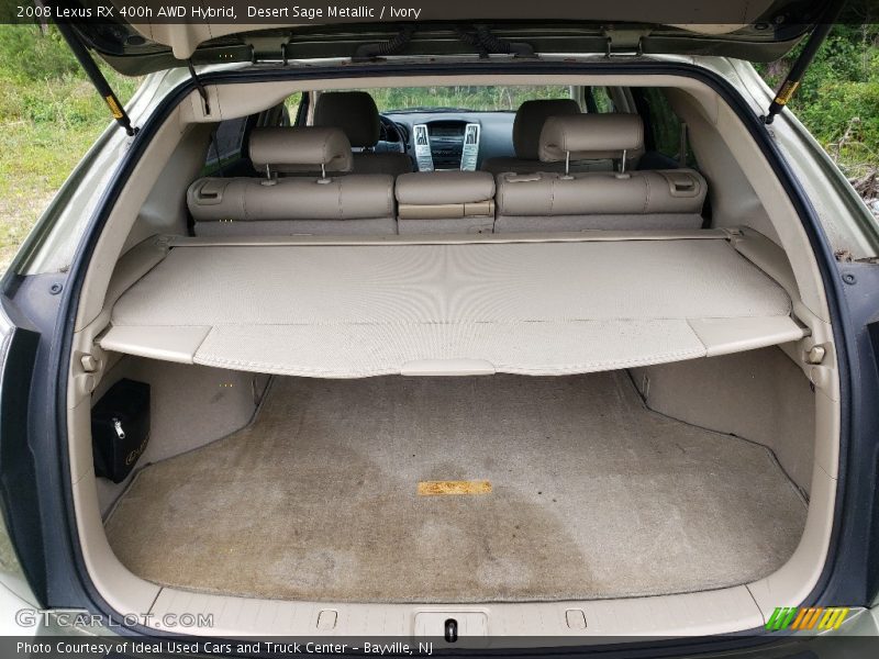  2008 RX 400h AWD Hybrid Trunk