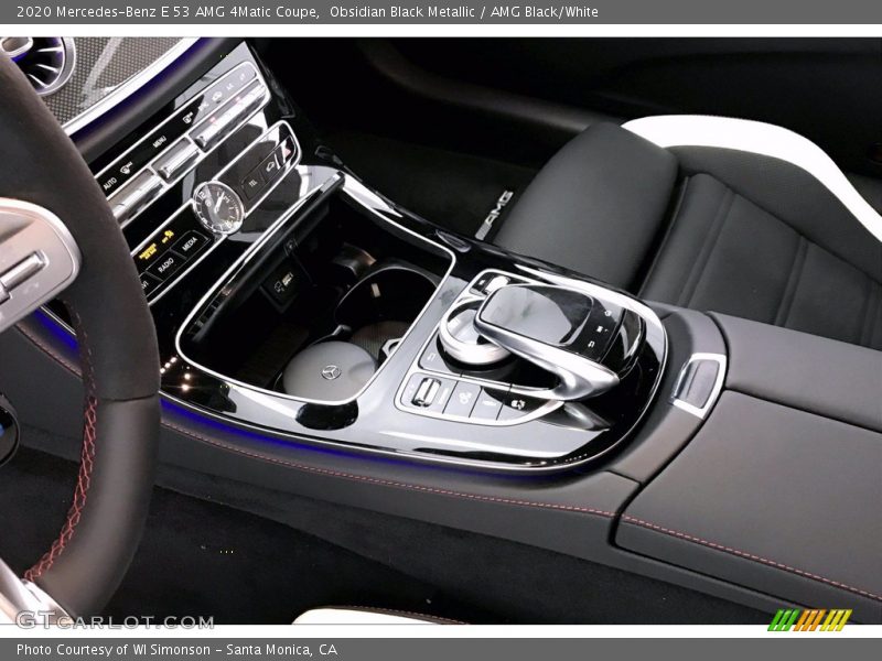 Obsidian Black Metallic / AMG Black/White 2020 Mercedes-Benz E 53 AMG 4Matic Coupe