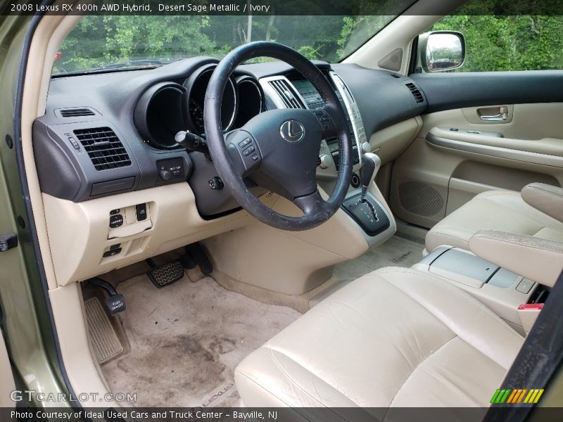  2008 RX 400h AWD Hybrid Ivory Interior