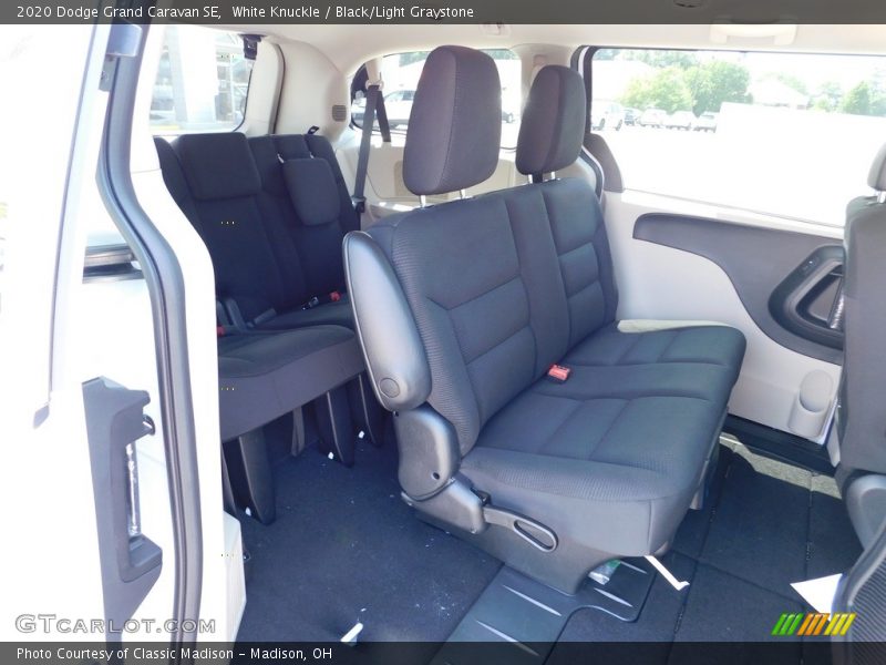 White Knuckle / Black/Light Graystone 2020 Dodge Grand Caravan SE