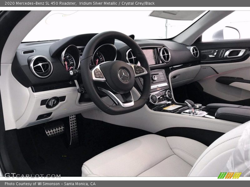  2020 SL 450 Roadster Crystal Grey/Black Interior