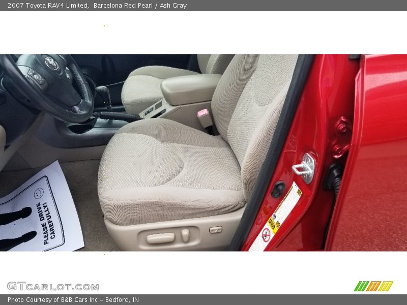 Barcelona Red Pearl / Ash Gray 2007 Toyota RAV4 Limited