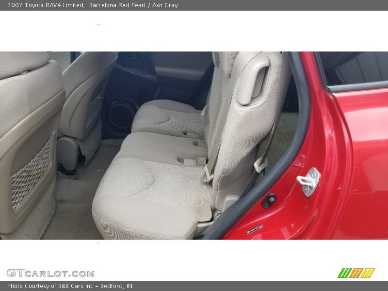 Barcelona Red Pearl / Ash Gray 2007 Toyota RAV4 Limited