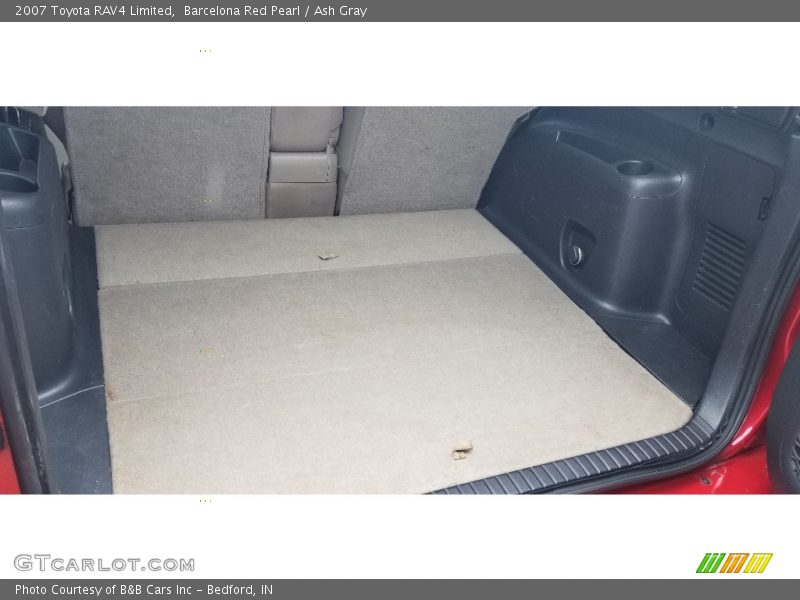 Barcelona Red Pearl / Ash Gray 2007 Toyota RAV4 Limited