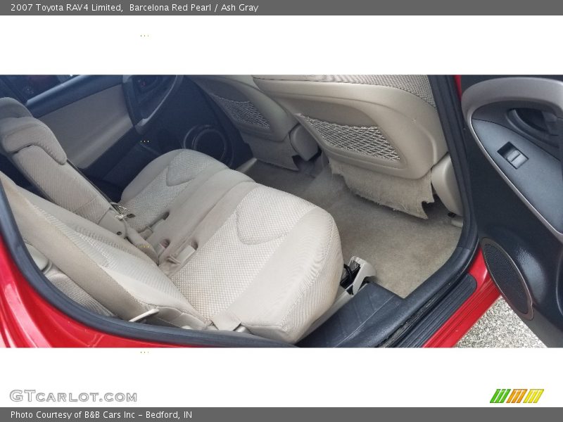 Barcelona Red Pearl / Ash Gray 2007 Toyota RAV4 Limited
