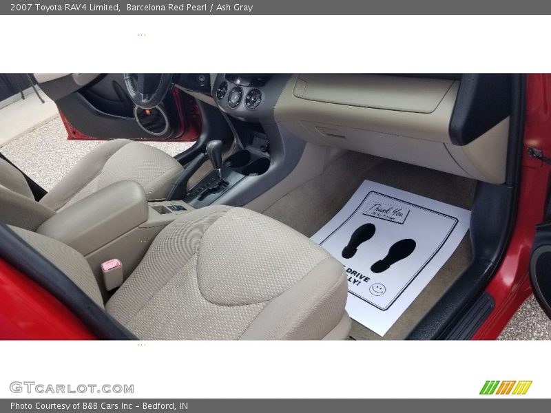 Barcelona Red Pearl / Ash Gray 2007 Toyota RAV4 Limited