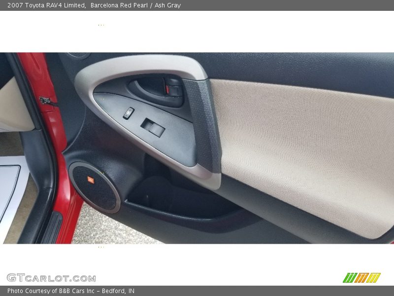 Barcelona Red Pearl / Ash Gray 2007 Toyota RAV4 Limited