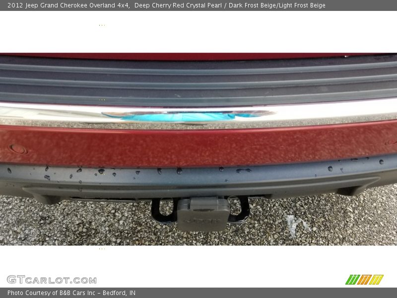 Deep Cherry Red Crystal Pearl / Dark Frost Beige/Light Frost Beige 2012 Jeep Grand Cherokee Overland 4x4