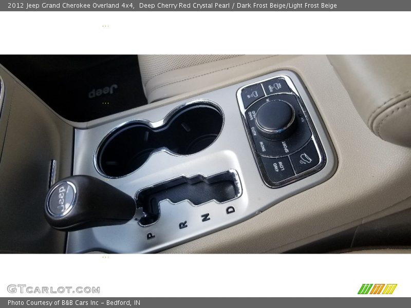 Deep Cherry Red Crystal Pearl / Dark Frost Beige/Light Frost Beige 2012 Jeep Grand Cherokee Overland 4x4