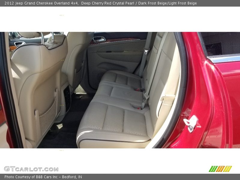 Deep Cherry Red Crystal Pearl / Dark Frost Beige/Light Frost Beige 2012 Jeep Grand Cherokee Overland 4x4