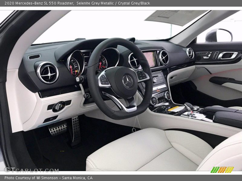  2020 SL 550 Roadster Crystal Grey/Black Interior