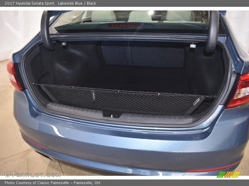 Lakeside Blue / Black 2017 Hyundai Sonata Sport