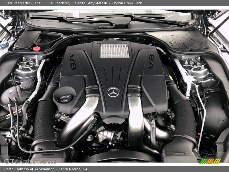  2020 SL 550 Roadster Engine - 4.7 Liter DI biturbo DOHC 32-Valve VVT V8
