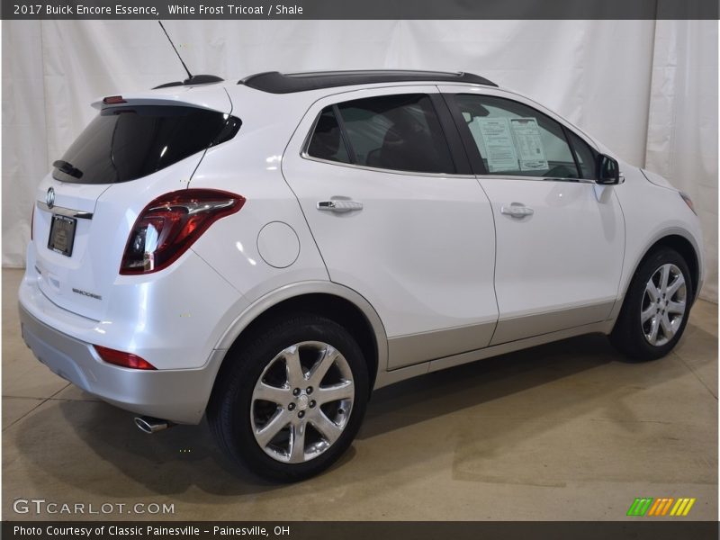 White Frost Tricoat / Shale 2017 Buick Encore Essence