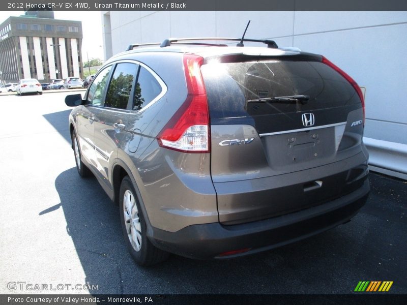 Urban Titanium Metallic / Black 2012 Honda CR-V EX 4WD