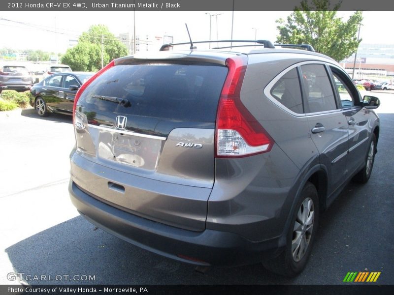 Urban Titanium Metallic / Black 2012 Honda CR-V EX 4WD