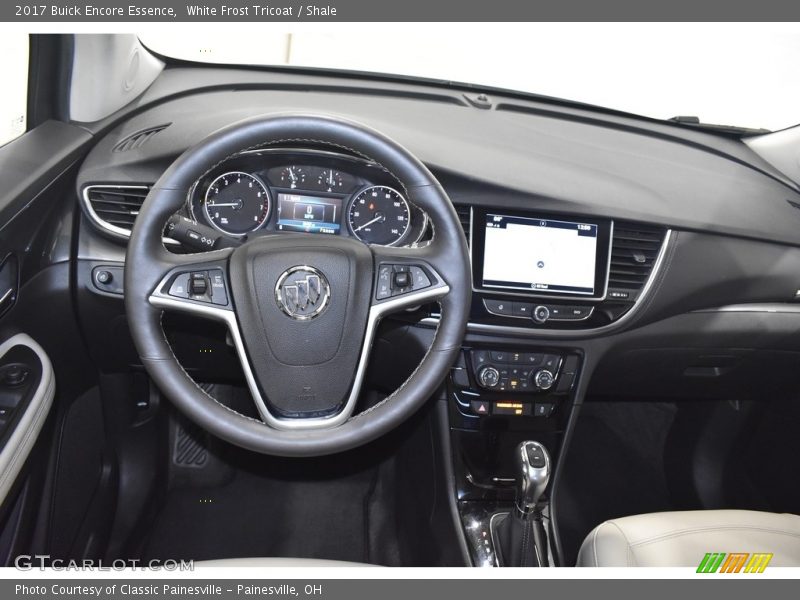 Dashboard of 2017 Encore Essence
