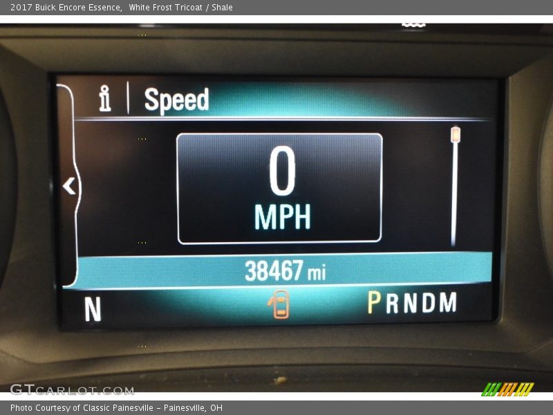 White Frost Tricoat / Shale 2017 Buick Encore Essence