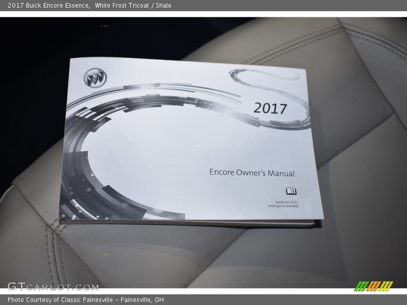 White Frost Tricoat / Shale 2017 Buick Encore Essence