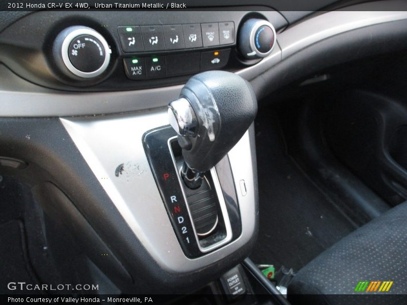 Urban Titanium Metallic / Black 2012 Honda CR-V EX 4WD
