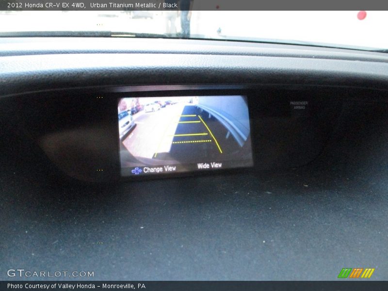Urban Titanium Metallic / Black 2012 Honda CR-V EX 4WD