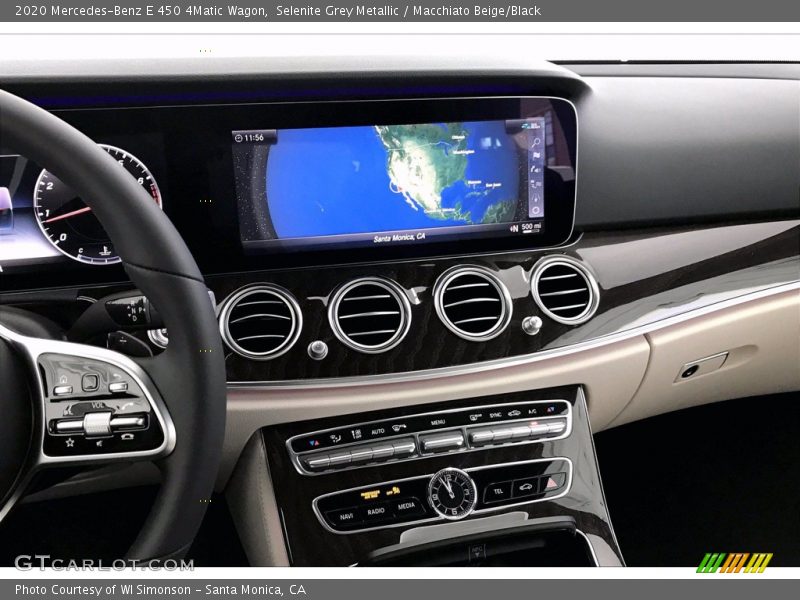 Controls of 2020 E 450 4Matic Wagon