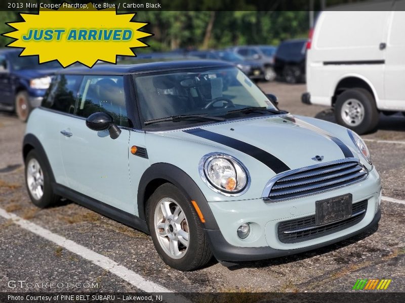 Ice Blue / Carbon Black 2013 Mini Cooper Hardtop