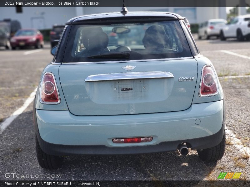 Ice Blue / Carbon Black 2013 Mini Cooper Hardtop