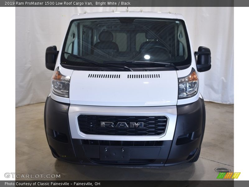 Bright White / Black 2019 Ram ProMaster 1500 Low Roof Cargo Van